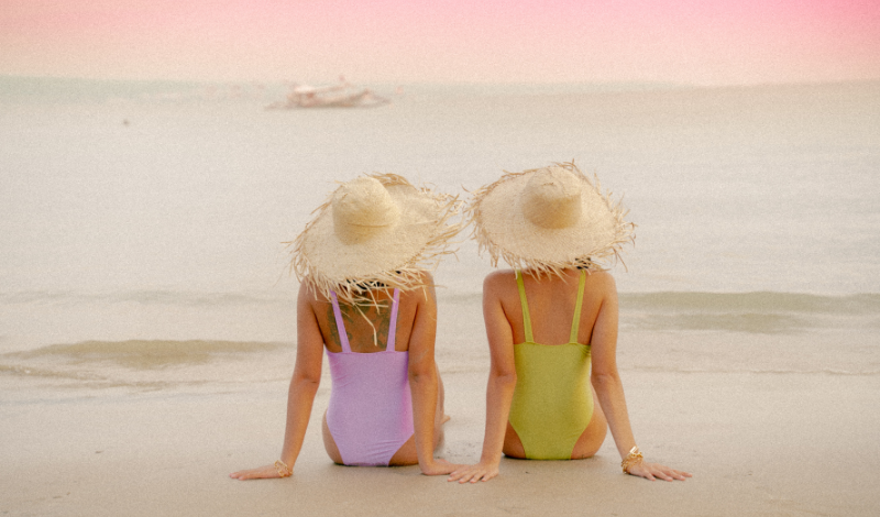 Swimsuit girls in image
